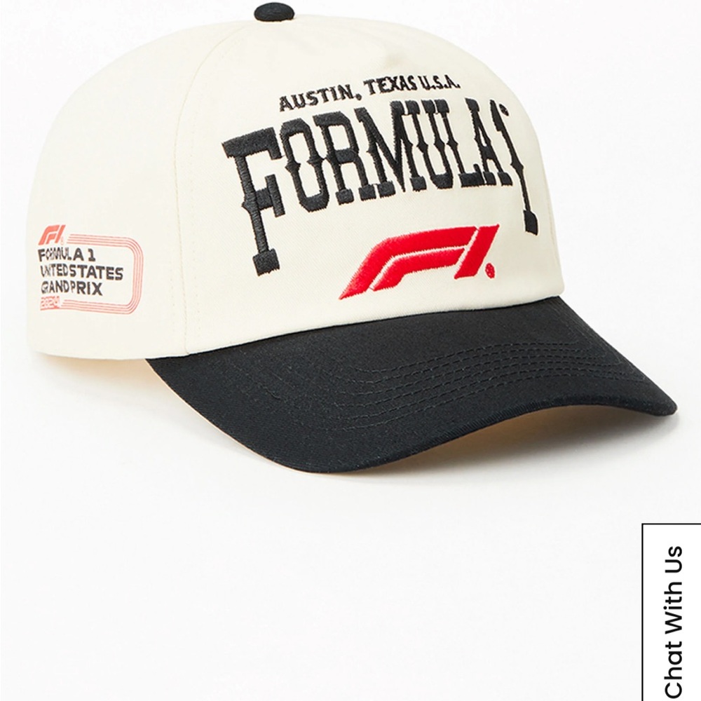 Formula 1 x PacSun Austin Texas Grand Prix Snapback Hat- White